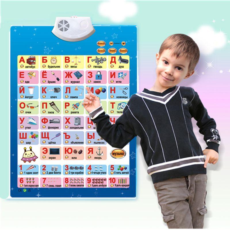 Spanish Bilingual Audio Wall Chart Children's Early Education Educational Toys - JigyasaLLC