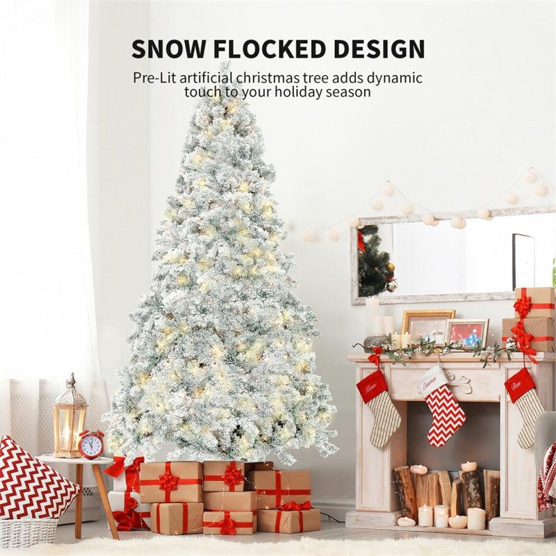 Artificial Snow Christmas Tree - Cedar Christmas Tree - Christmas Decoration Supplies - JigyasaLLC