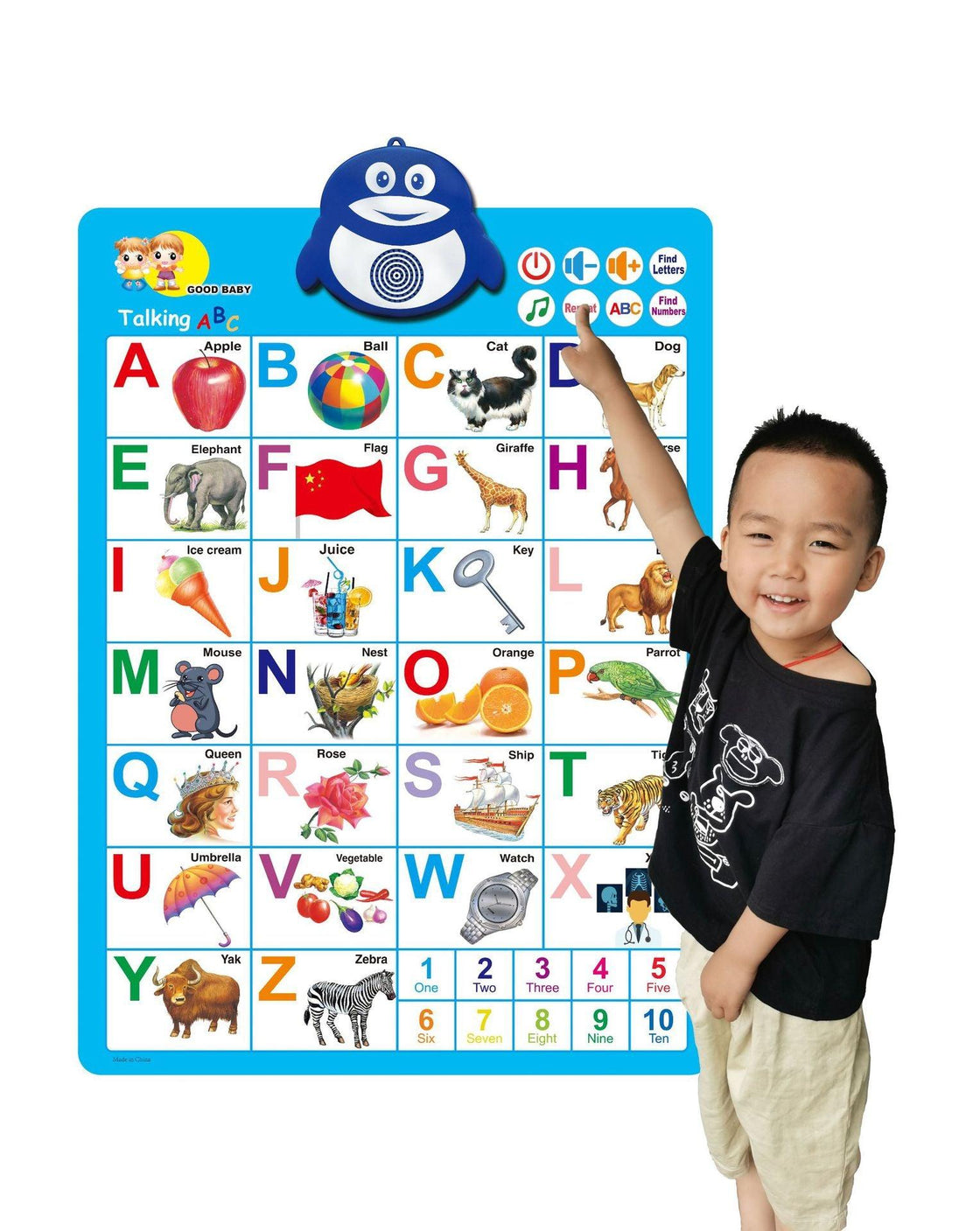 English Voice Early Education Voice Exit Wall Chart - JigyasaLLC