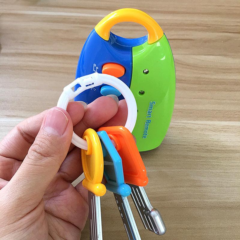 Baby Musical Car Lock Key - Pretend Play Flashing Electronic Toy - JigyasaLLC