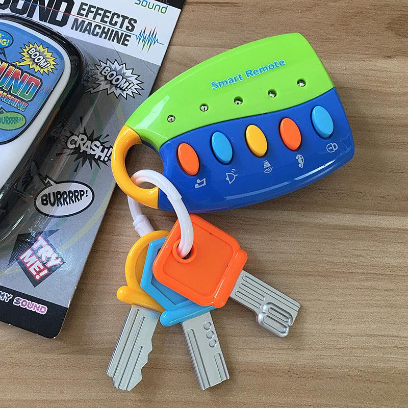 Baby Musical Car Lock Key - Pretend Play Flashing Electronic Toy - JigyasaLLC