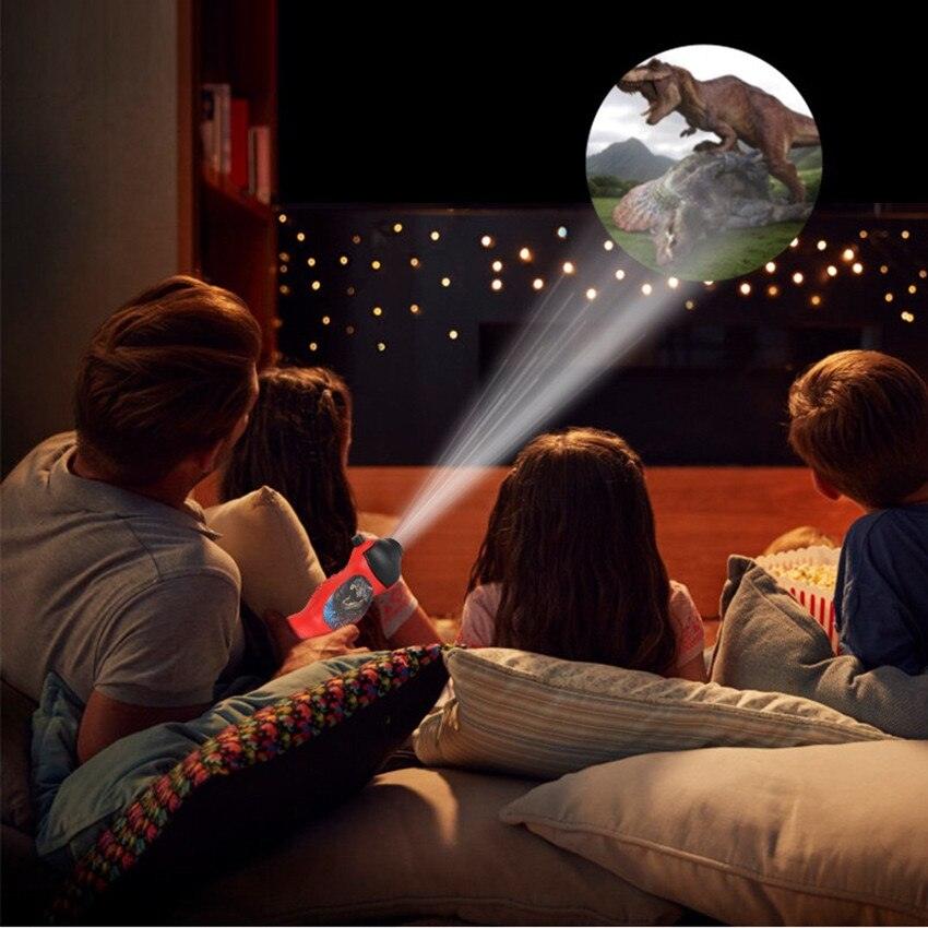 Dinosaur Shark Projector Night - Flashlight Fun Toys - JigyasaLLC
