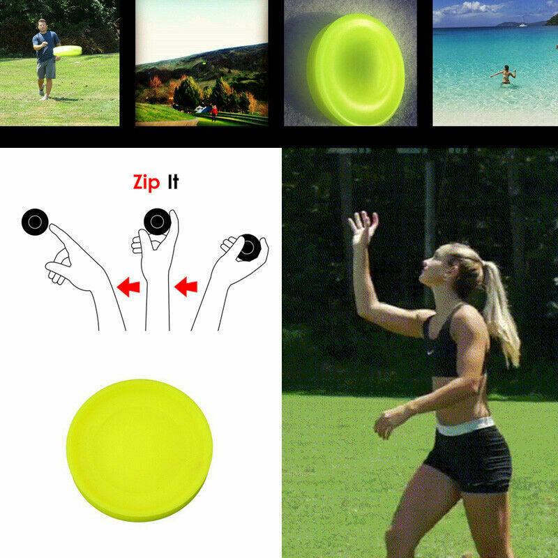 Mini Pocket Flexible Soft New Spin in Catching Game Flying Disc Catch Outside Game Great For kids & Adults - JigyasaLLC