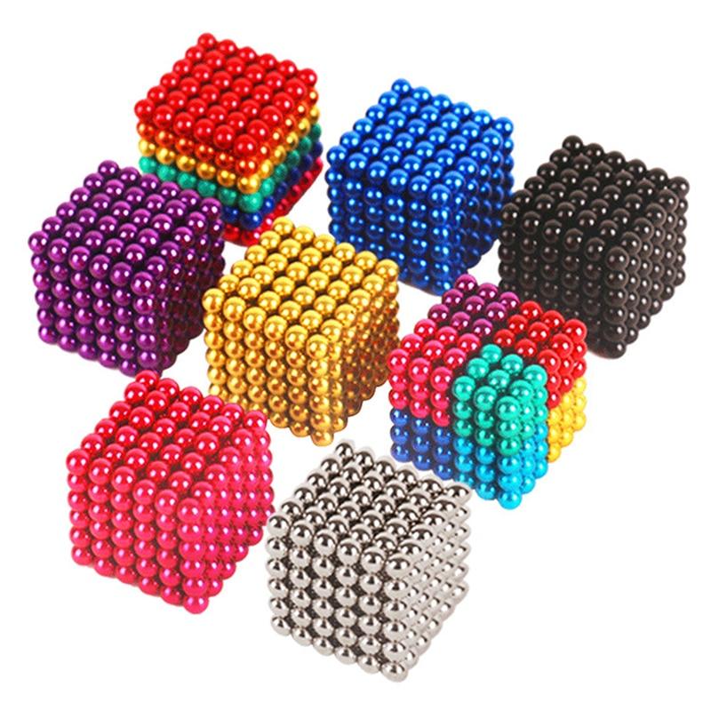Neodymium magnet Sphere 216 Pcs/set (5mm each) - Creative magnets and Fun Cube Puzzle - JigyasaLLC