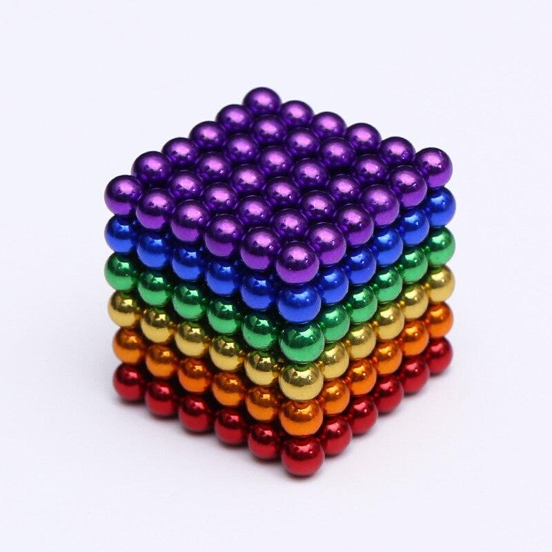 Neodymium magnet Sphere 216 Pcs/set (5mm each) - Creative magnets and Fun Cube Puzzle - JigyasaLLC