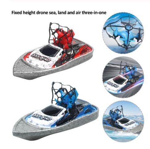 RC Boat Flying Air Boat Radio-Controlled Machine on the Control Panel Birthday Christmas Gifts Remote Control Toys for Kids - JigyasaLLC