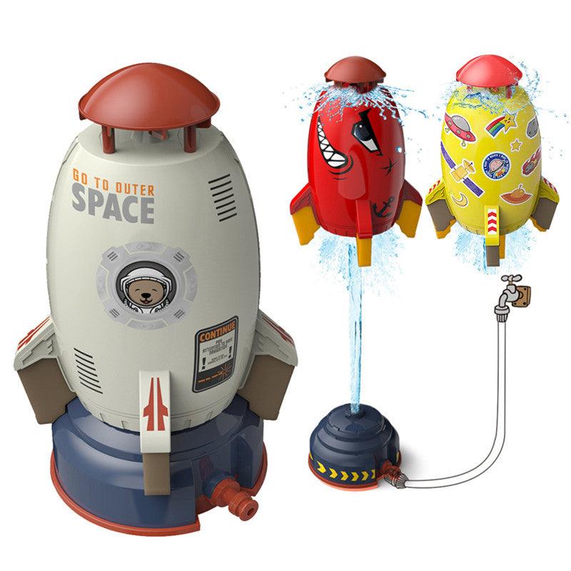 Rocket Launcher Toys Outdoor Rocket Water Pressure Lift Sprinkler - Summer Gadget - JigyasaLLC